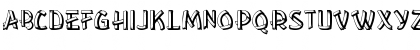 Download Boohoo 5 Regular Font Uppercase Preview