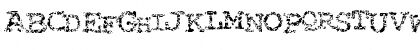 Download Typewriter from hell Regular Font Uppercase Preview
