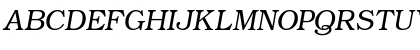Download Bookman Light Italic Font Uppercase Preview