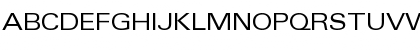 Download Unique Extended Regular Font Uppercase Preview