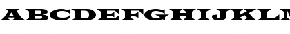 Download Wide Latin Regular Font Uppercase Preview