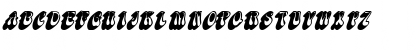 Download BoopShadow BoldItalic Font Uppercase Preview