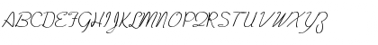 Download Zcript Plain Font Uppercase Preview