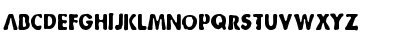 Download Bootleg Regular Font Uppercase Preview