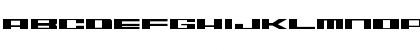 Download ZeroDegrees Normal Font Uppercase Preview