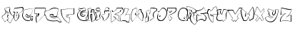 Download Zit Graffiti Regular Font Uppercase Preview