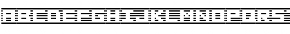 Download border7alp Regular Font Uppercase Preview
