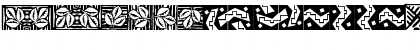 Download BorderfontCulturalsPlain Regular Font Uppercase Preview