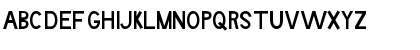 Download Boring Boron Regular Font Uppercase Preview