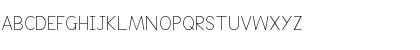 Download Boring Joined Regular Font Uppercase Preview