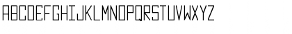 Download Boring Squared Thin Font Uppercase Preview