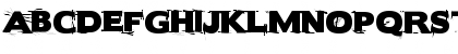 Download BorisBlackBloxxDirty Regular Font Uppercase Preview