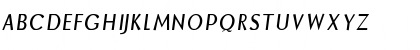 Download BorzoiBoldItalic Regular Font Uppercase Preview