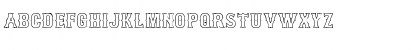 Download Bosox Outline Regular Font Uppercase Preview