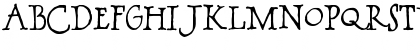 Download BOSSHOLE Regular Font Uppercase Preview