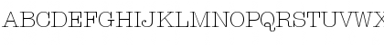 Download ITC American Typewriter Light Font Uppercase Preview
