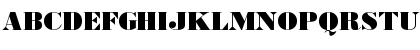 Download BostonianUltra Regular Font Uppercase Preview