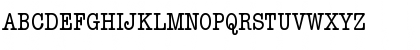 Download ITC American Typewriter Std Condensed Font Uppercase Preview