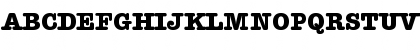 Download ITC American Typewriter Bold Font Uppercase Preview