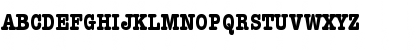 Download ITC American Typewriter Bold Condensed Font Uppercase Preview