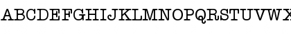 Download ITC American Typewriter Medium Font Uppercase Preview