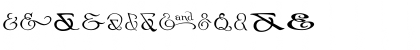 Download Ampersands Regular Font Uppercase Preview
