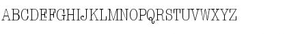 Download AmTypewriterEF LightCond Font Uppercase Preview