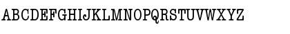 Download AmTypewriterEF MedCond Font Uppercase Preview
