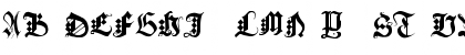 Download Anders Plain Capitals Regular Font Uppercase Preview