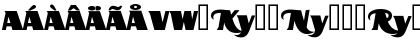 Download BottleKaps Profi ExpItalic Regular Font Uppercase Preview