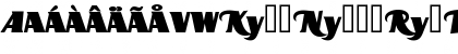 Download BottleKaps Profi Italic Regular Font Uppercase Preview