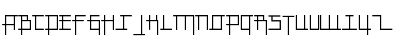 Download Anlinear LT Std Regular Font Uppercase Preview