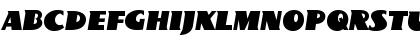 Download BottleKaps S ExpItalic Regular Font Uppercase Preview