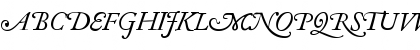 Download Antique Ancienne Italic Font Uppercase Preview