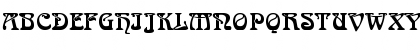 Download Arnold Boecklin Std Regular Font Uppercase Preview