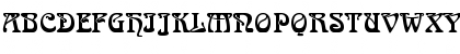 Download Arnold Boecklin Std Regular Font Uppercase Preview