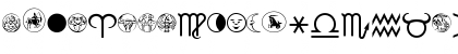 Download Astrology P03 Font Uppercase Preview