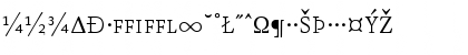 Download AtmaSerifExp-BookRomanMC Regular Font Uppercase Preview