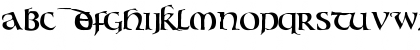 Download Bouwsma Uncial Regular Font Uppercase Preview