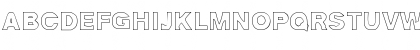 Download Autotrace Outline Font Uppercase Preview