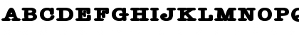 Download BoxOJoe Regular Font Uppercase Preview
