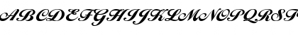 Download BallantinesScriptEF Heavy Font Uppercase Preview