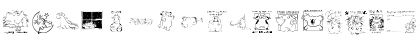 Download Boynton Bats Regular Font Uppercase Preview