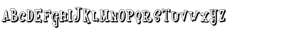 Download Boyz R Gross Shadow NF Regular Font Uppercase Preview