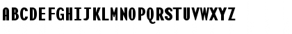 Download BaseMono-Narrow Bold Font Uppercase Preview