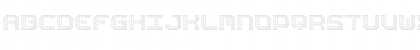 Download BpositiveOutline Regular Font Uppercase Preview