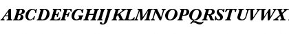 Download Baskerville MT Std Bold Italic Font Uppercase Preview