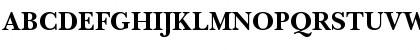 Download New Baskerville BQ Regular Font Uppercase Preview