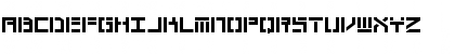 Download Braciola MS ExB Stencil Regular Font Uppercase Preview