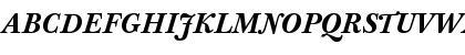 Download Baskerville Ten OT Bold Italic Font Uppercase Preview